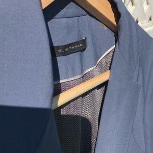 Size 10 Elie Tahari blue-gray blazer